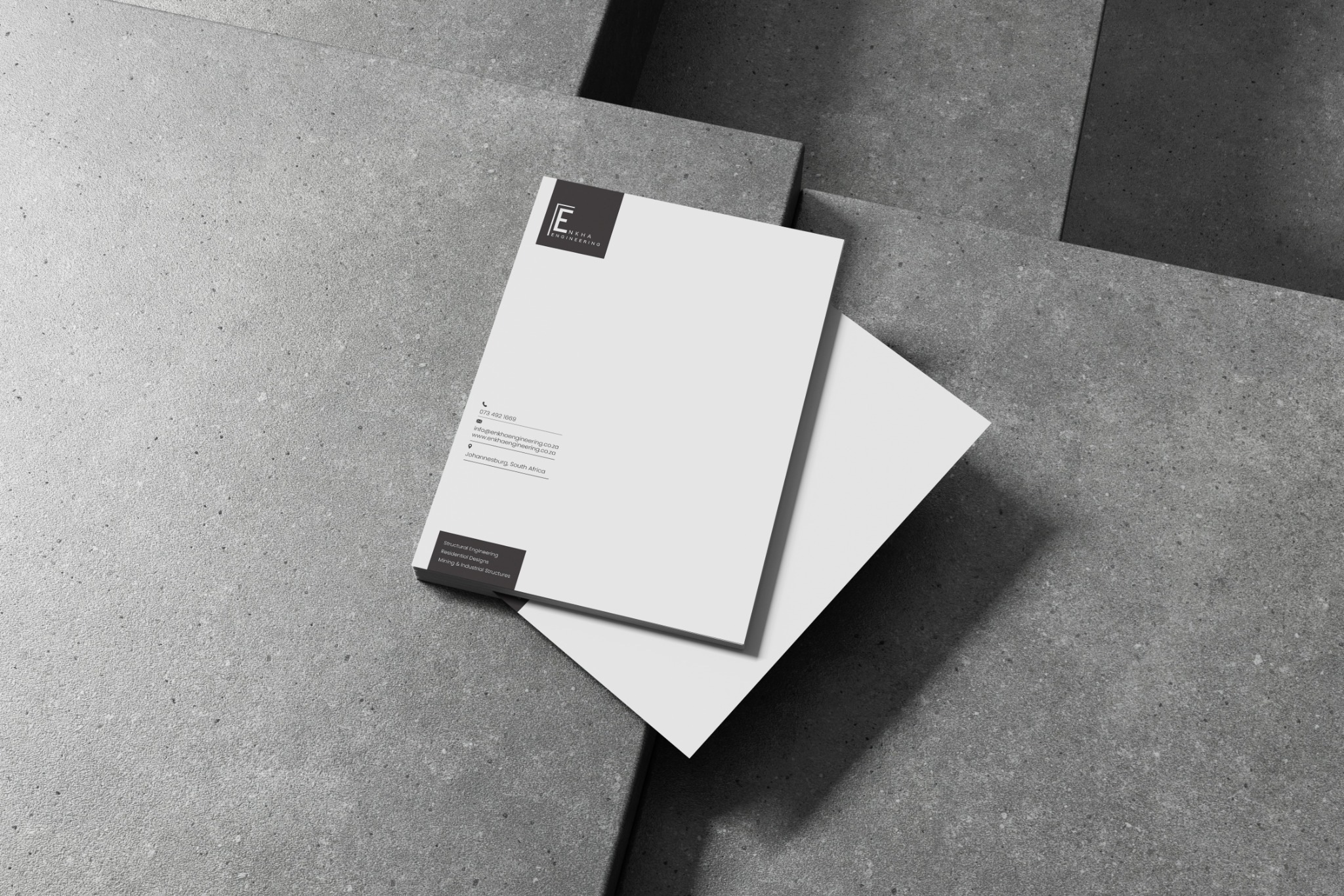 Enkha Engineering Letterhead